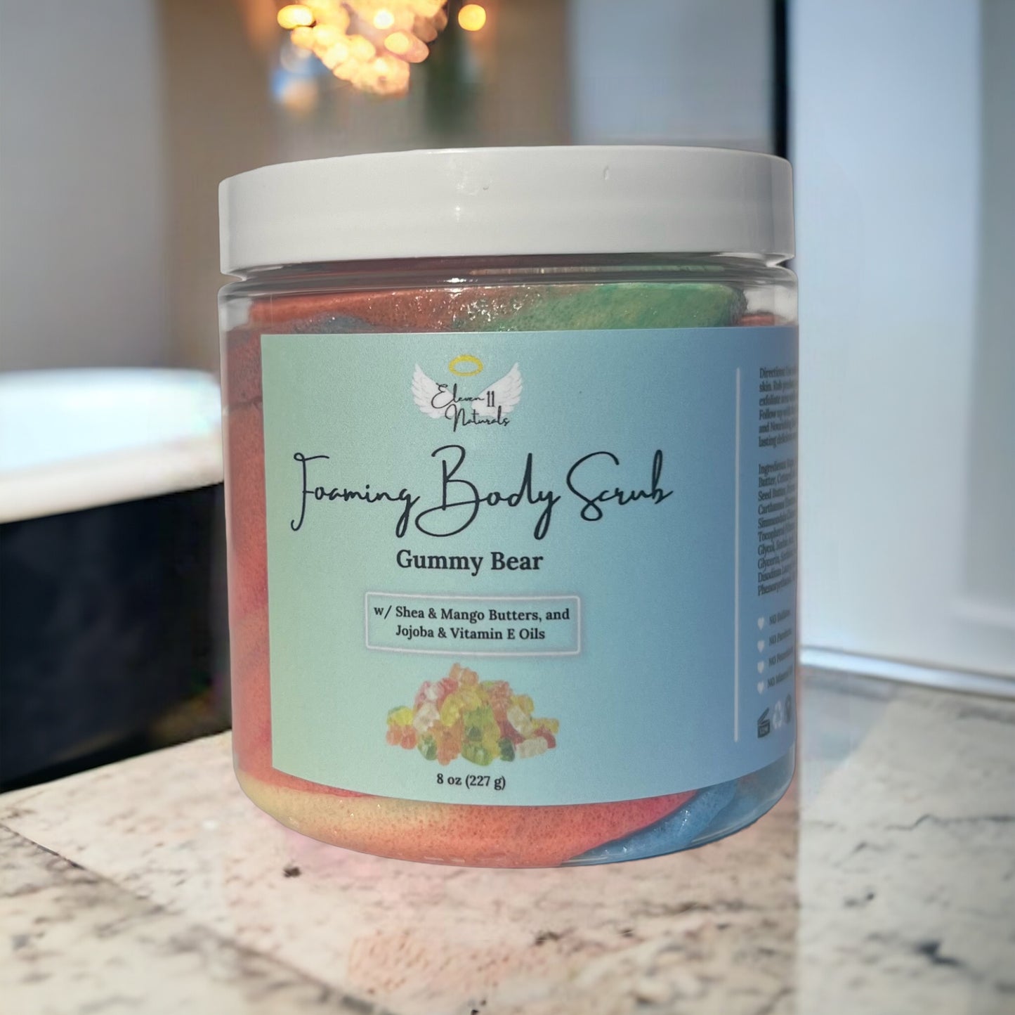 Gummy Bear Foaming Body Scrub