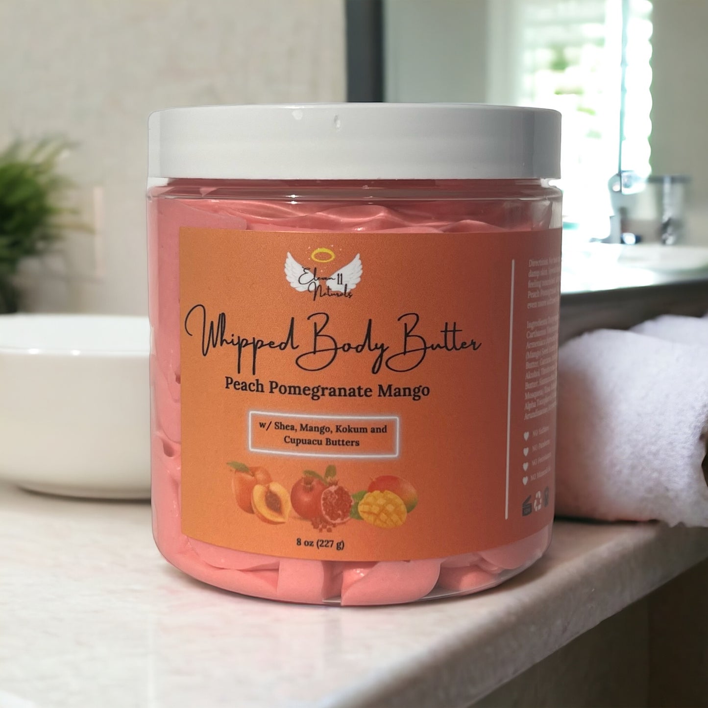 Peach Pomegranate Mango Whipped Body Butter