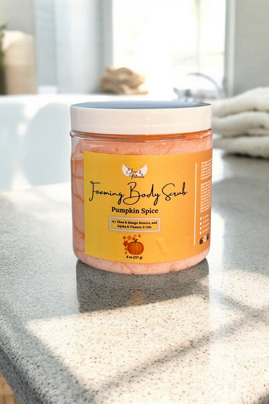 Pumpkin Spice Foaming Body Scrub