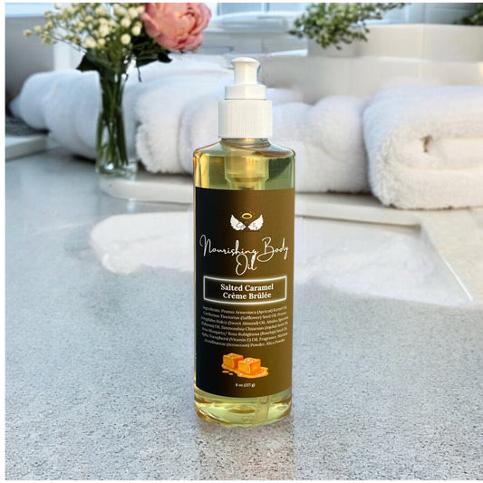 Salted Caramel Crème Brûlée Nourishing Body Oil